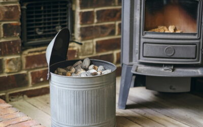 Dove si butta la cenere della stufa a pellet?