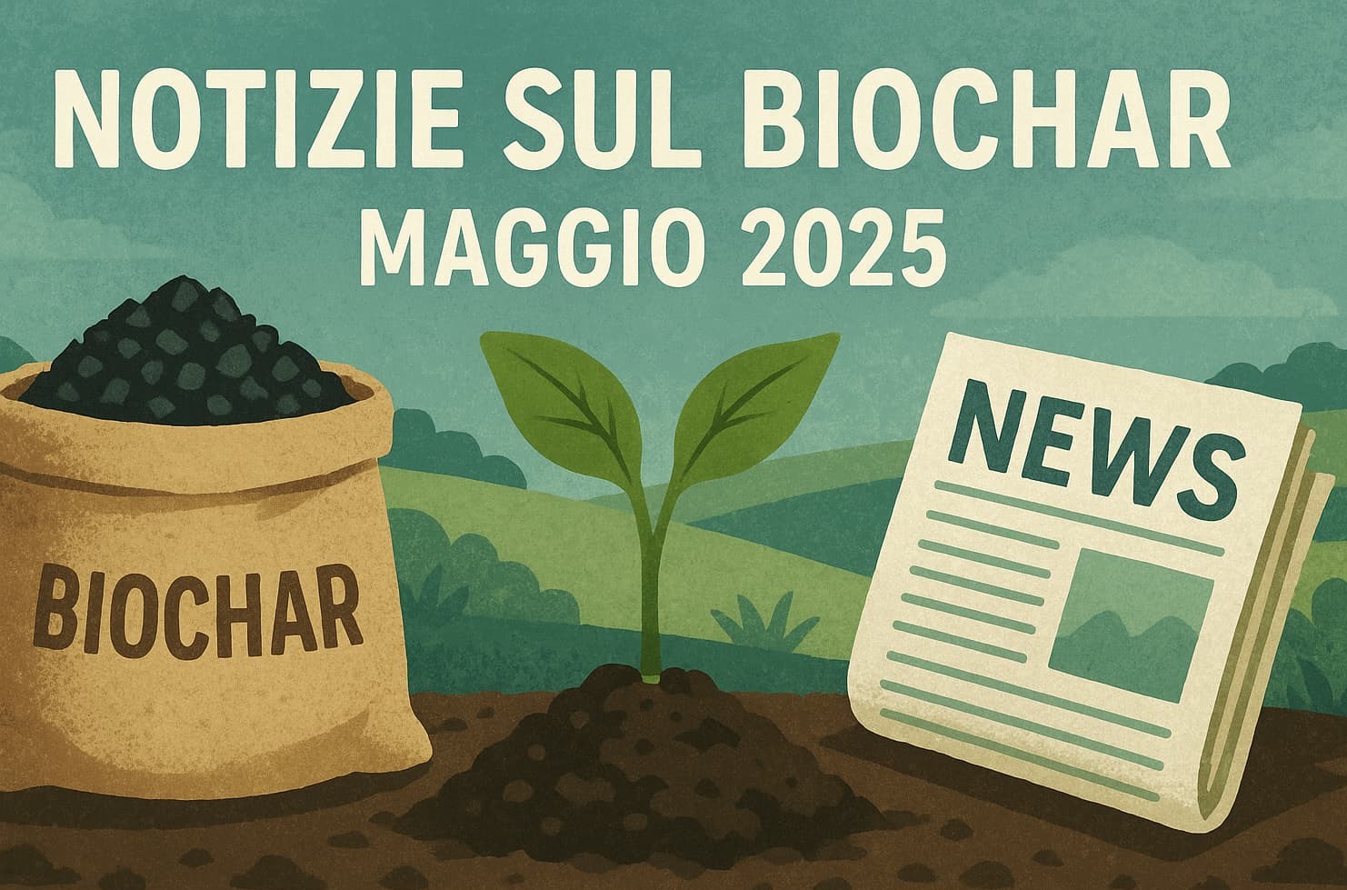 notizie biochar maggio 2025