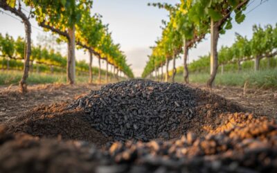 Biochar in Viticoltura: Migliorare Suolo e Resilienza alla Siccità