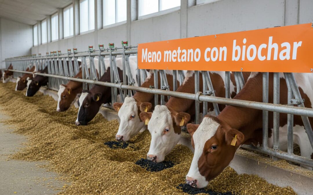 Ridurre il Metano dell’Allevamento col Biochar